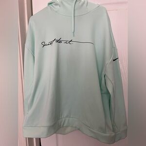 Nike Mint Green Hoodie. Never worn